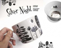 Silver Night - Ezüstözött bögre