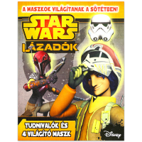 Star Wars - Lázadók foglalkoztató sötétben világító maszkkal
