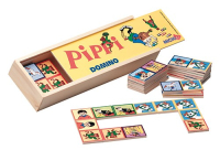 Micki 43665 - Harisnyás Pippi fadominó